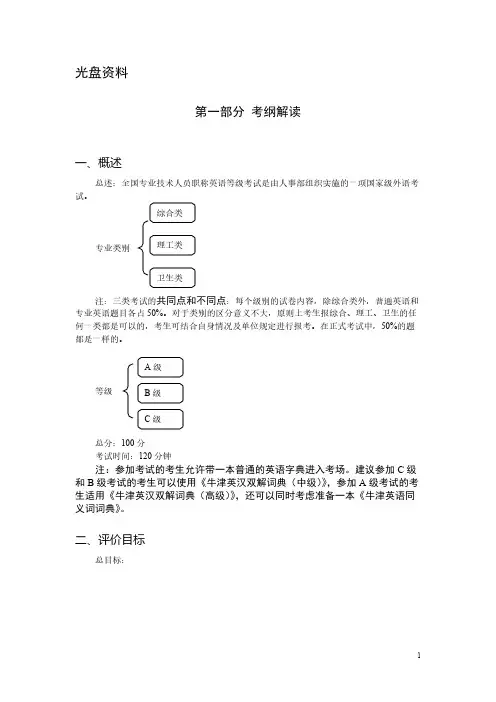 2013职称英语(理工类)资料-推荐下载