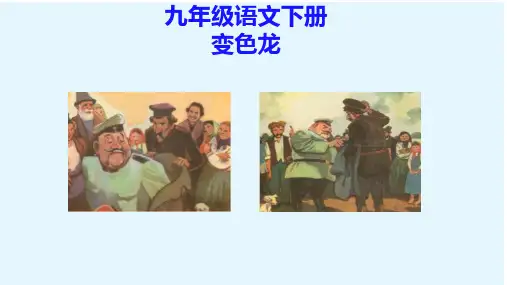 《变色龙》ppt课件