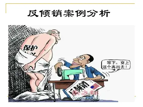 反倾销案例