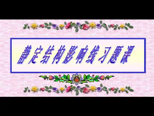 影响线习题课