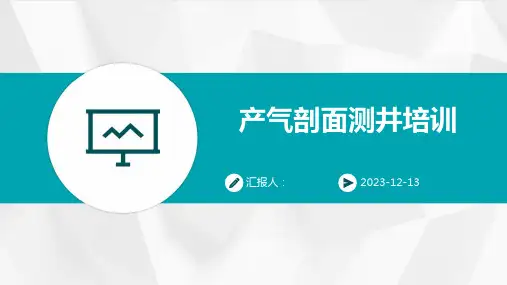 产气剖面测井培训