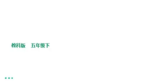 教科版 五年级科学下册 解决垃圾问题(课件 )