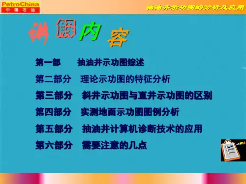 抽油井示功图的分析及应用ppt课件(共36张PPT)