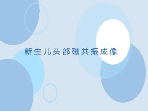 新生儿头部磁共振MRI成像