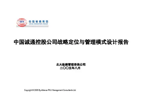 战略梳理及管控 -v final presentation