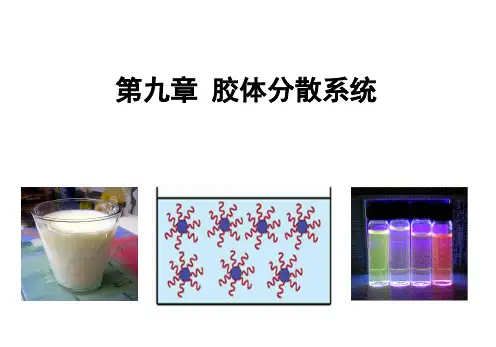 物理化学-胶体分散系统