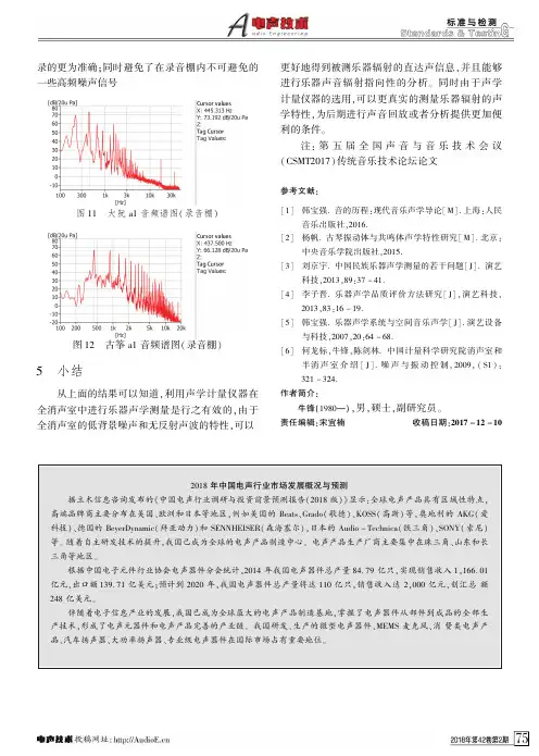 2018年中国电声行业市场发展概况与预测