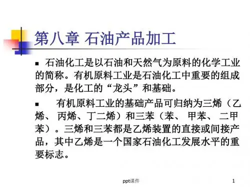 石油产品加工  ppt课件