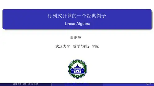 线性代数_ 行列式_17 行列式计算的经典例子_
