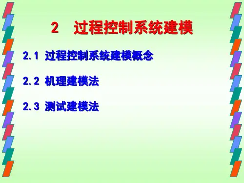 第2章：过程控制系统建模