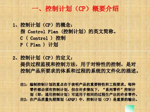 控制计划(control-plan)