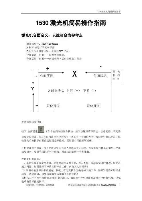 激光机操作方法打印