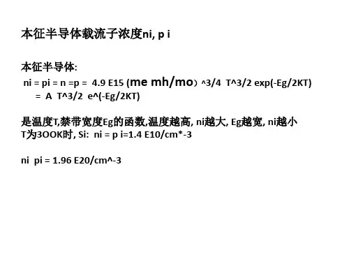 半导体pn结异质结和异质结构ppt课件