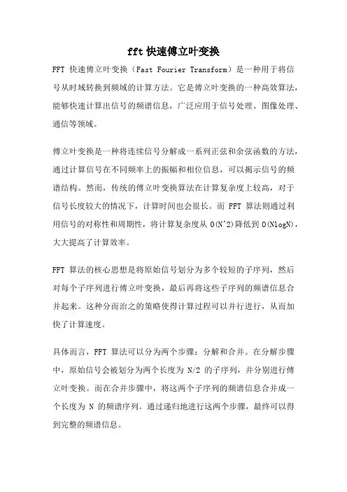 fft快速傅立叶变换
