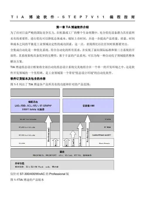 TIA 博途软件 - STEP7 V11 编程指南