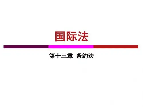 国际法_(9)条约法