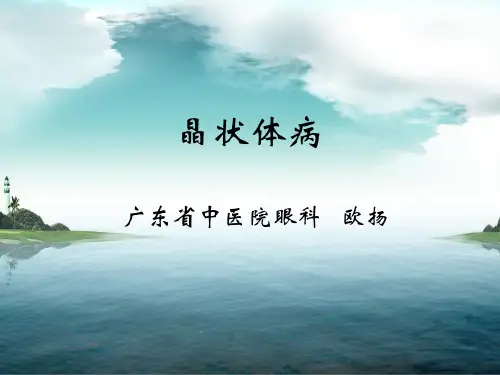 圆翳内障