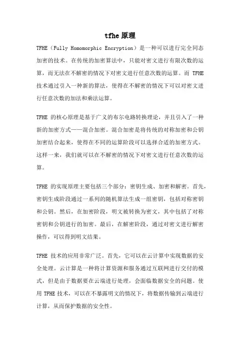 tfhe原理