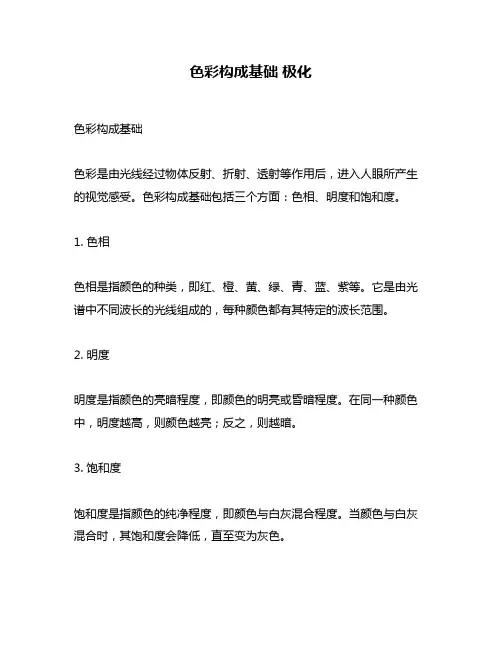 色彩构成基础 极化