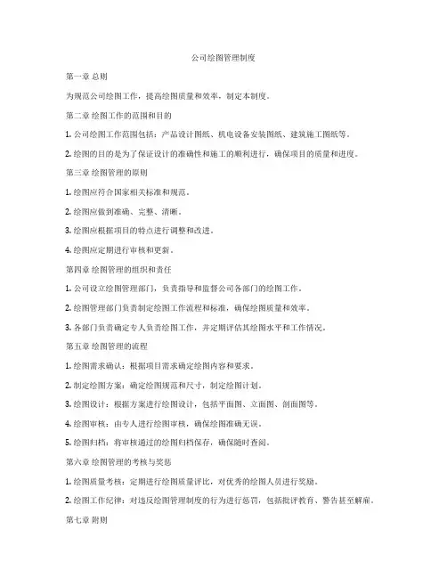公司绘图管理制度