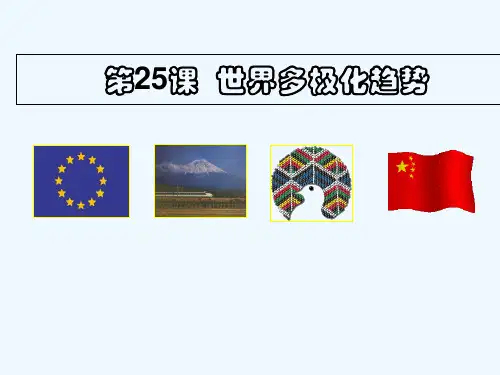 世界多极化趋势(1)-PPT课件