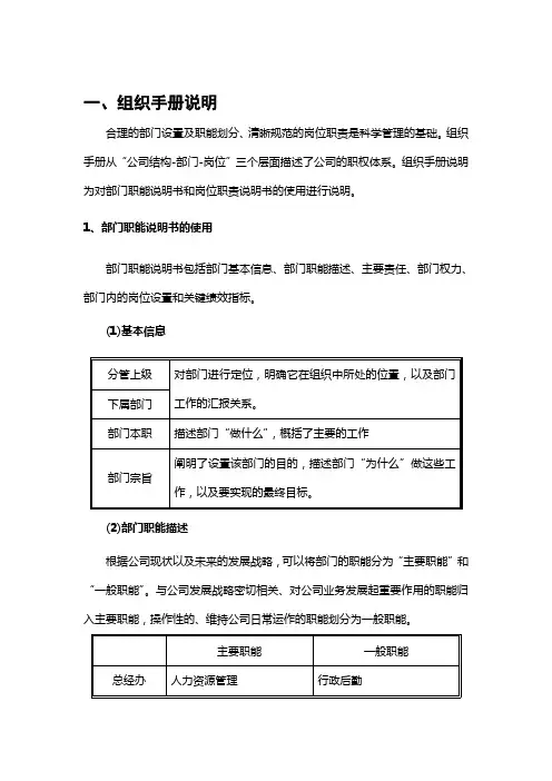 某大型房地产集团手册.doc