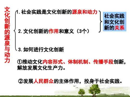 人教2003课标版《文化创新的途径》公开课PPT课件优质课