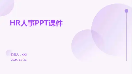 hr人事ppt课件