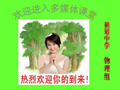 初中物理教材想想议议解析(八年级)PPT1[1]