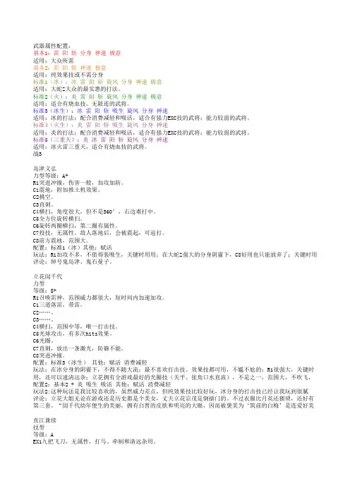 无双大蛇Z超级攻略合集