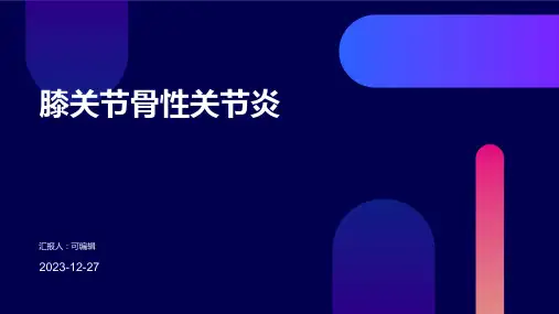 膝关节骨性关节炎ppt (2)