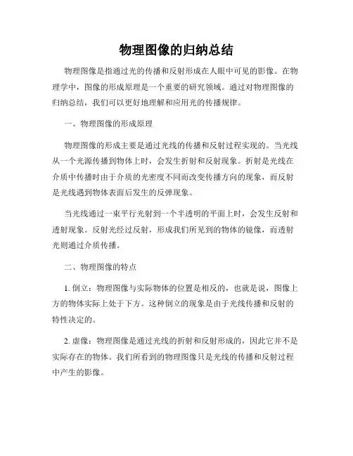 物理图像的归纳总结