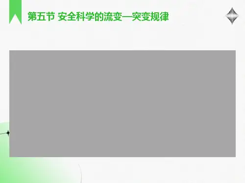 安全科学的流变-突变规律