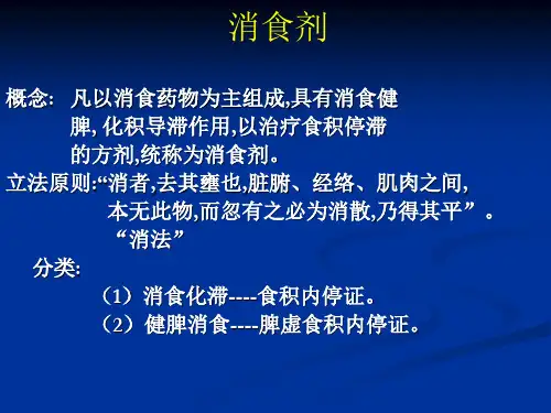 医学消食剂