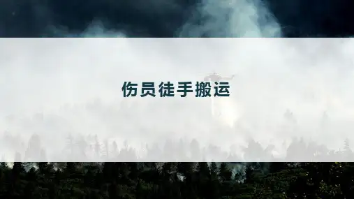事故应急救援课件：伤员徒手搬运