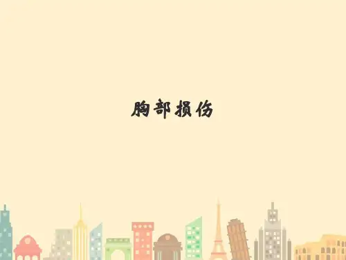 《胸部损伤教学》PPT课件