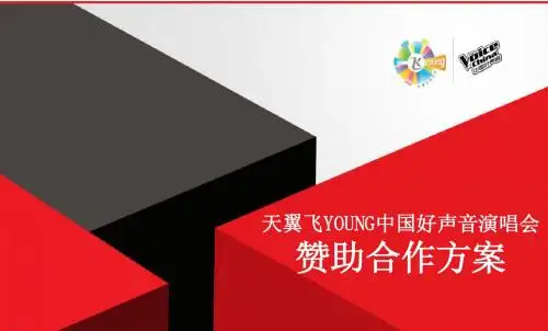 天翼飞young好声音巡回演唱会赞助方案(单场赞助)0604
