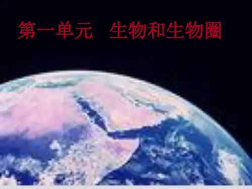 1.1.1生物的特征