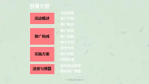 广汽本田活动方案0302课件