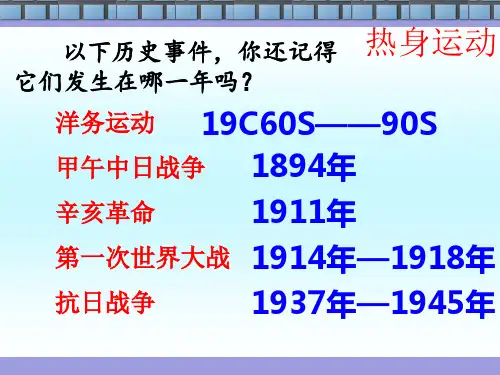 《中国近代民族工业的发展》八年级历史上册课件 (2)