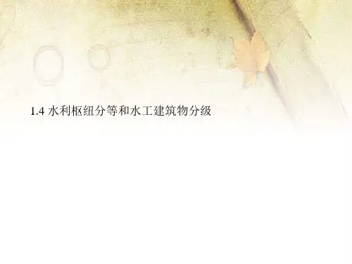 水利水电工程建筑物绪论4