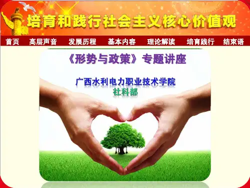 专题讲座：培育和践行社会主义核心价值观