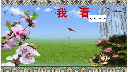 最新人教版语文九年级上册5《我看》(共44张PPT)
