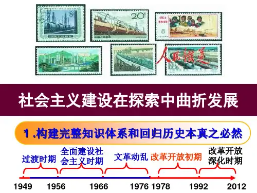 人民版高中历史必修二专题三第一节《社会主义建设在探索中曲折发展》参考课件1(共30张PPT)资料