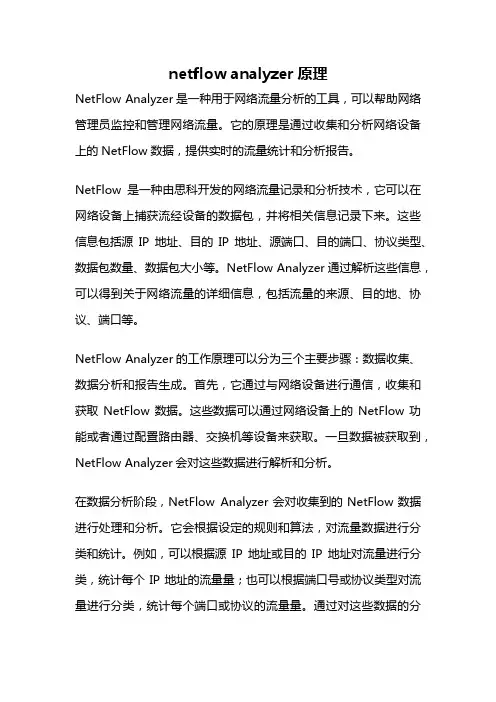 netflow analyzer原理
