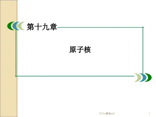 探测射线的方法和放射性的应用与防护ppt课件