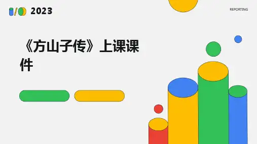 《方山子传》上课课件
