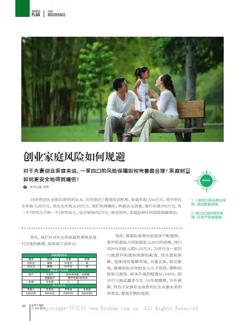创业家庭风险如何规避