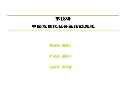2015届高考历史第一轮单元总结复习课件25