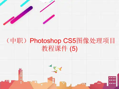 工信版(中职)Photoshop CS5图像处理项目教程课件 (5)
